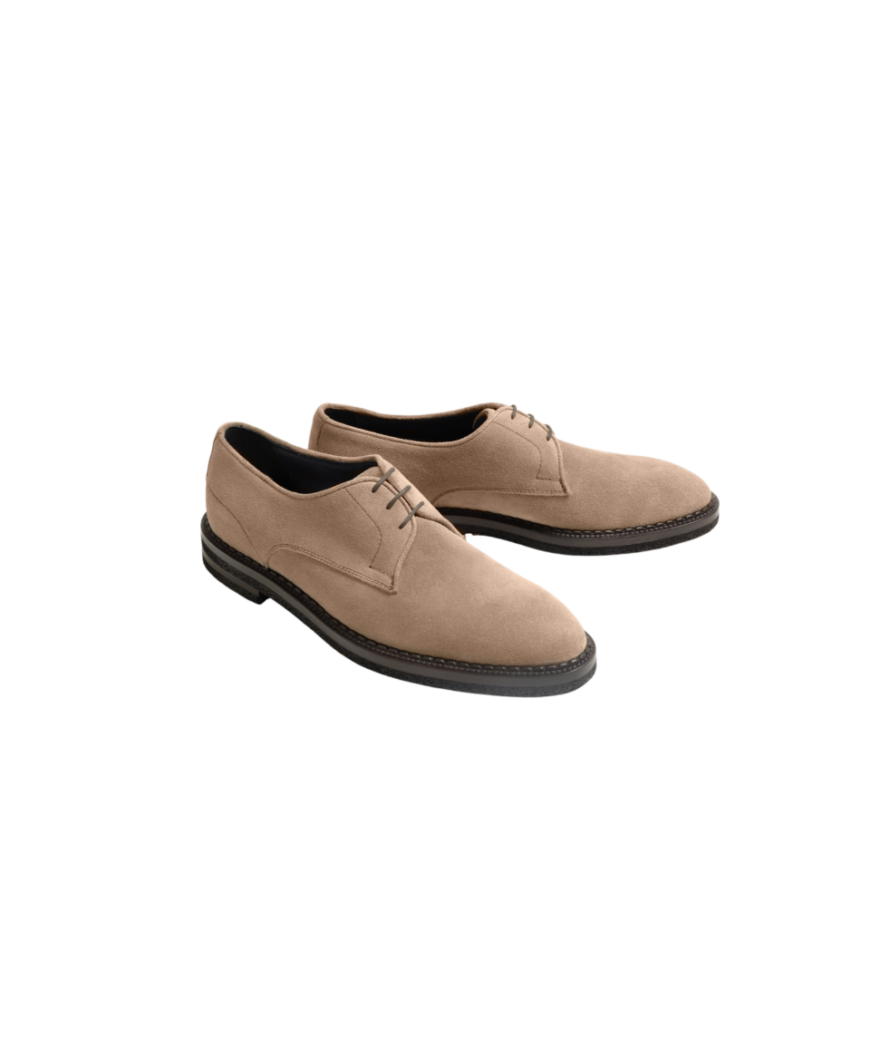 Soverato Suede Antelope Derby Lace Up Shoes View 2