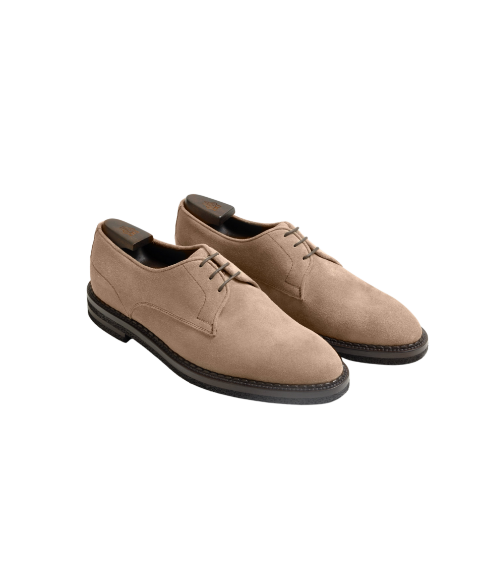 Soverato Suede Antelope Derby Lace Up Shoes