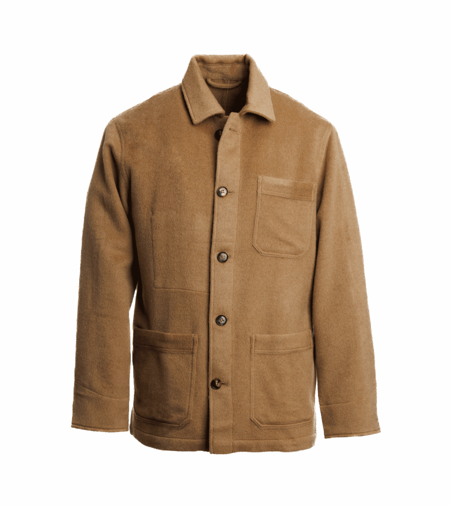 Camel Hair Chore Coat | He Spoke Style